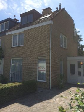 Schone voegen na behandeling woonhuis